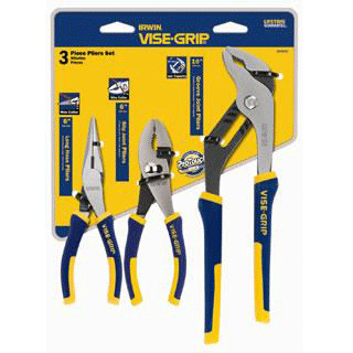 TOOL - PLIER - ASSORTMENT<br><font size=3><b>Vice Grip 3 pc Plier Set (GJ, SJ, LN)