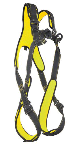 SAFETY - FALL PROTECTION HARNESS<br><font size=3><b>(XL) Premium Cyclone w/QC chest & TB Legs