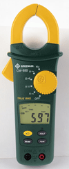 TOOLS -  TEST EQUIPMENT - ELEC<br><font size=3><b>Greenlee AC/DC True RMS Clamp Meter w/Bargraph