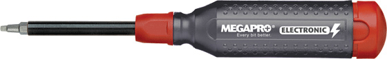 TOOL - DRIVER - MEGAPRO<br><font size=3><b>MegaPro Electronic 15 in 1 Power Bit Driver w/bits