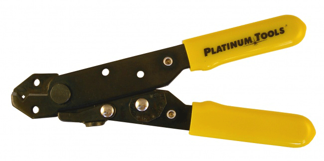 TOOL - WIRE STRIPPER<br><font size=3><b>Premium V-Notch Adjustable Wire Stripper (10-24 AWG)