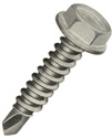 SCREWS - SELF DRILLING - HEX<br><font size=3><b>8-18 x 1 Hex Washer HD SD (100)