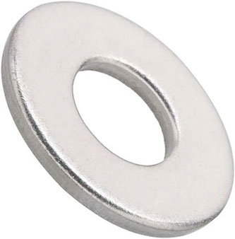 SCREWS - STAINLESS-STEEL- FENDER-WAHSER<br><font size=3><b>3/8 X 1-1/2 S/Steel Fender Washer (1000)